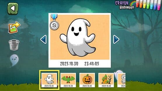 Crayon Halloween — screenshot 5