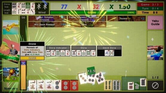 Showdown! Mahjong Tutorial Included — screenshot 2