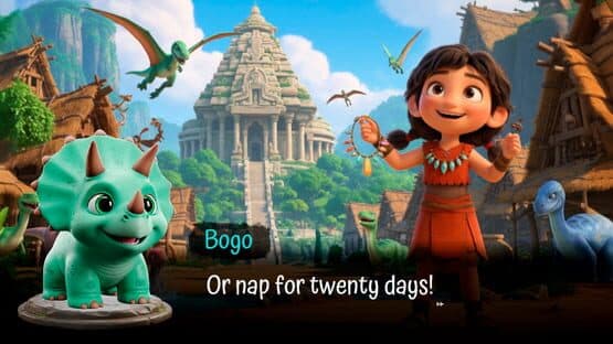 Jurassic Island: The Legend of Makumaku — screenshot 2