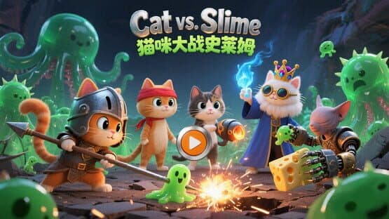 Cat vs. Slime — screenshot 1