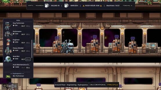 Starbrew Station: Auto-Maintenance Droid Unit — screenshot 1