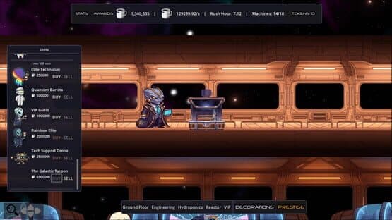 Starbrew Station: The Galactic Tycoon Unit — screenshot 1