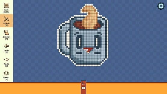 Pixel Cross Stitch Color by Number: Cute Pack 2 — screenshot 1