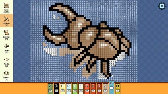 Pixel Cross Stitch: Color by Number - Simple Nature Pack 2 — screenshot 2