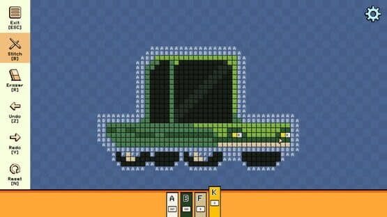 Pixel Cross Stitch: Color by Number - Tiny Vehicles Pack — screenshot 2
