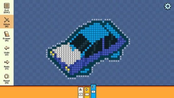 Pixel Cross Stitch: Color by Number - Tiny Vehicles Pack — screenshot 3