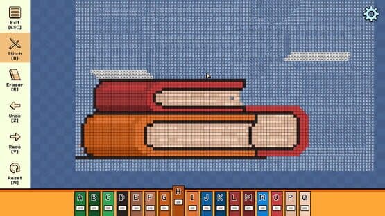 Pixel Cross Stitch: Color by Number - Back To School Pack — screenshot 3
