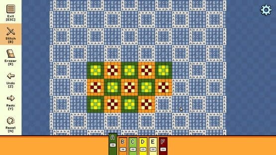 Pixel Cross Stitch: Color by Number - Simple Patterns Pack 5 — screenshot 4