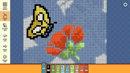 Pixel Cross Stitch: Color by Number - Simple Nature Pack 2 — screenshot 5