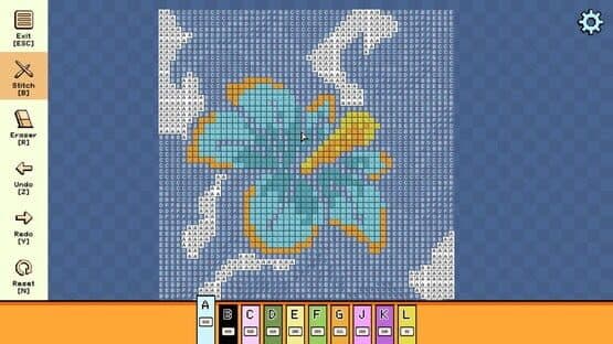 Pixel Cross Stitch: Color by Number - Simple Nature Pack 2 — screenshot 7