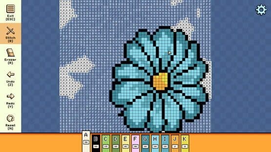 Pixel Cross Stitch: Color by Number - Simple Nature Pack 2 — screenshot 8