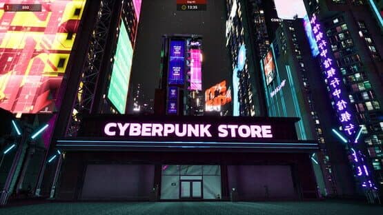 Cyberpunk Store Simulator — screenshot 1