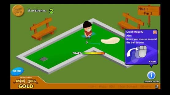 Mini Golf Gold — screenshot 2