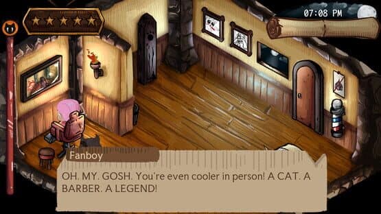 Count Meowcula's Barbershop — screenshot 2