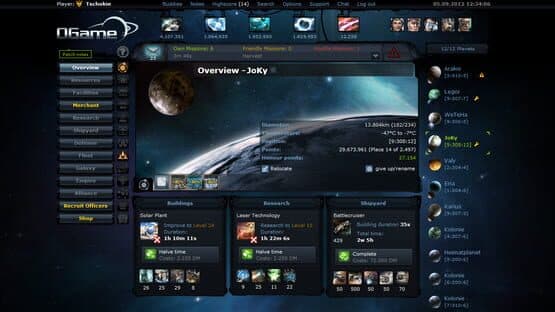 OGame — screenshot 1