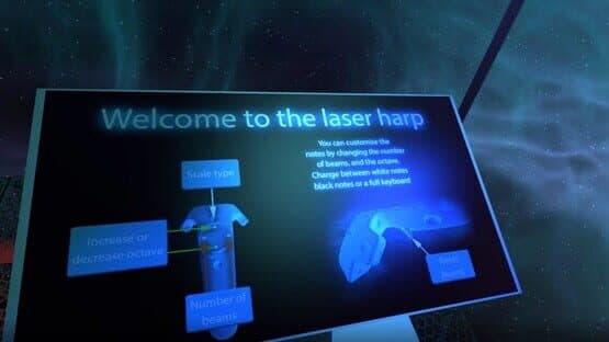VR Laser Harp — screenshot 1