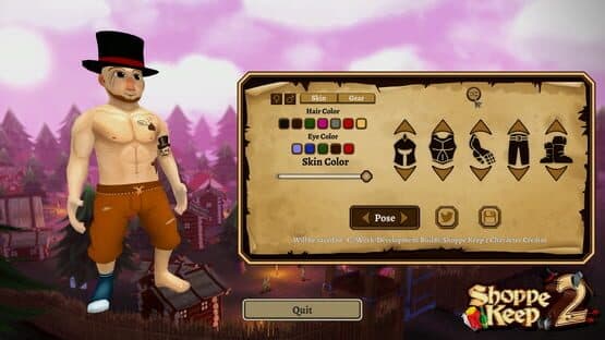 Shoppe Keep 2 Character Creator Preview — screenshot 1