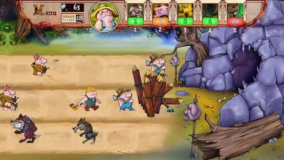 Bacon Tales: Between Pigs and Wolves — screenshot 3