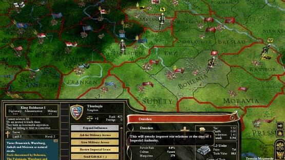 Europa Universalis III: Heir to the Throne — screenshot 4