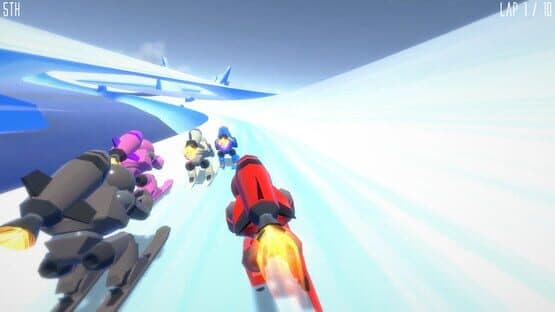 Rocket Ski Racing — screenshot 1