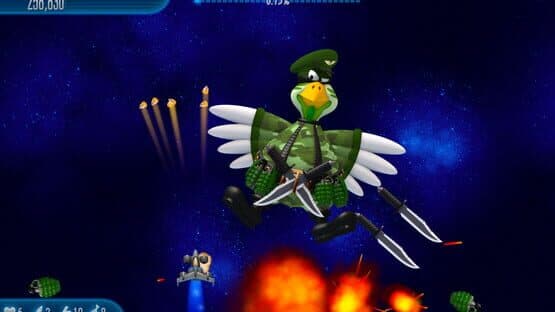 Chicken Invaders 5: Cluck of the Dark Side — screenshot 1