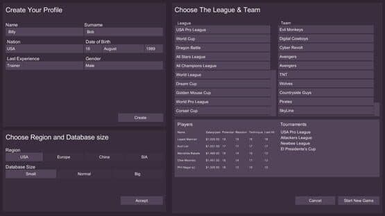 Cyber Team Manager — screenshot 1