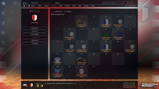 Pro Basketball Manager 2016: US Edition — screenshot 4