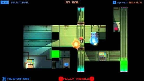 Stealth Bastard Deluxe: The Teleporter Chambers — screenshot 3