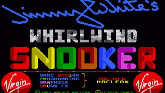 Jimmy White's 'Whirlwind' Snooker — screenshot 2