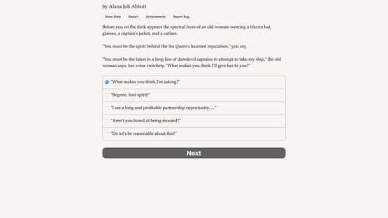 Choice of the Pirate — screenshot 2