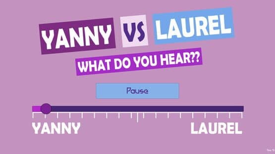 What do you hear?? Yanny vs Laurel — screenshot 1