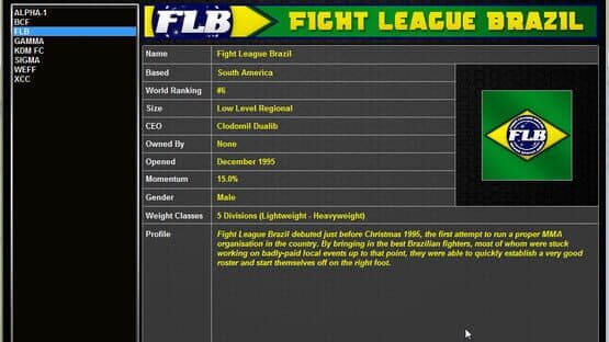 World of Mixed Martial Arts 3 — screenshot 2