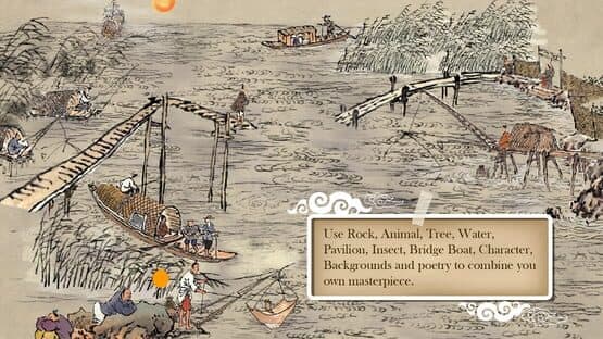 Chinese Ink Painting Puzzle & Creator — screenshot 7