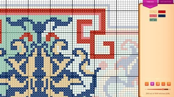 Cross-Stitch Puzzle — screenshot 5