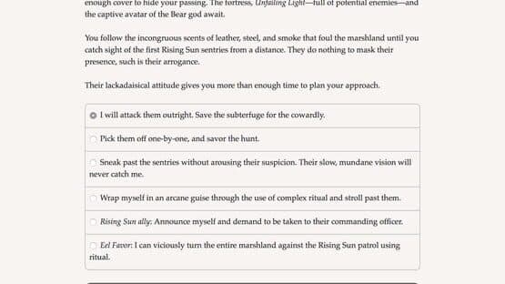Avatar of the Wolf — screenshot 1