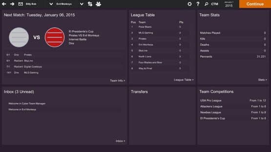 Cyber Team Manager — screenshot 2