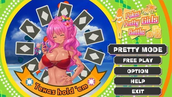 Poker Pretty Girls Battle: Texas Hold'em — screenshot 1