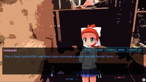 Crypto Girl: The Visual Novel — screenshot 1