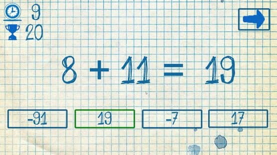 The young mathematician: Easy difficulty — screenshot 4