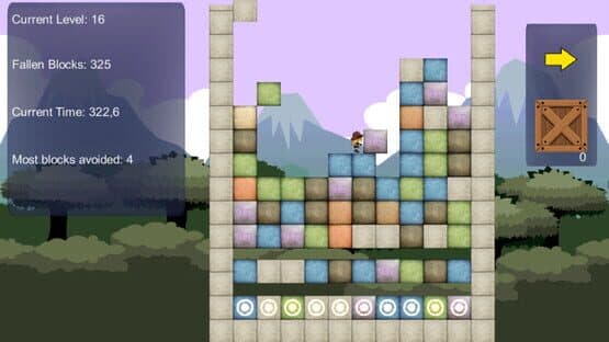 Raining blocks — screenshot 3