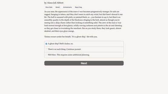 Choice of the Pirate — screenshot 3