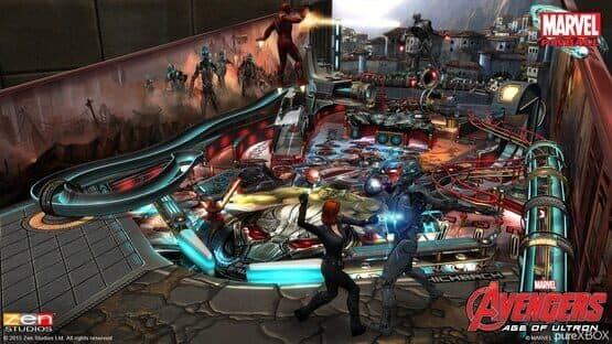 Pinball FX2: Marvel's Avengers - Age of Ultron — screenshot 1