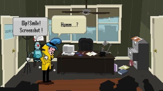 Detective Case and Clown Bot in: Murder in the Hotel Lisbon — screenshot 5