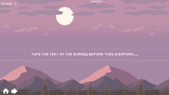 Typing game — screenshot 4