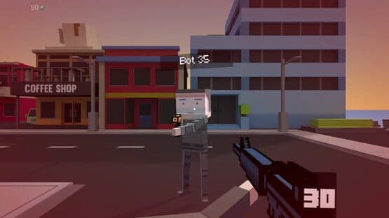 Block Robot Mini Survival Game — screenshot 2