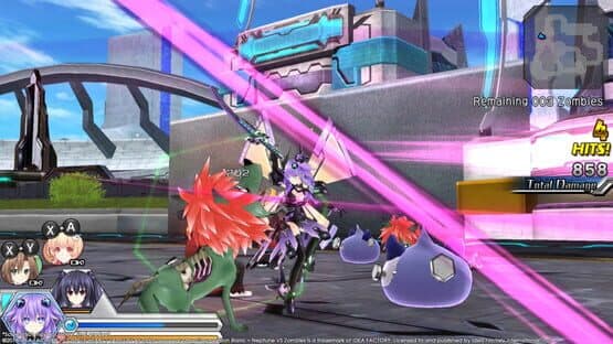 Megatagmension Blanc + Neptune VS Zombies — screenshot 5
