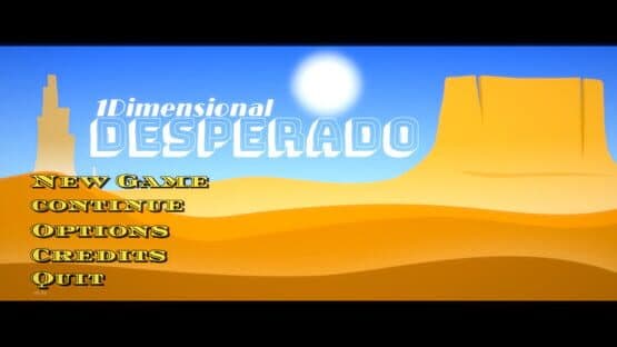 1Dimensional Desperado — screenshot 1