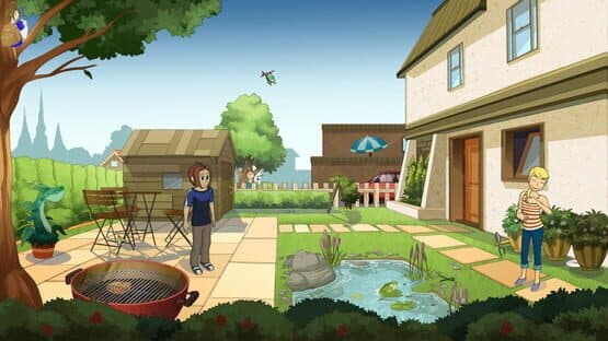 Sandra and Woo in the Cursed Adventure — screenshot 1