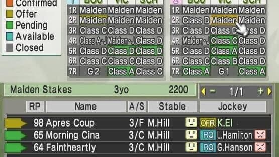 G1 Jockey Wii — screenshot 5