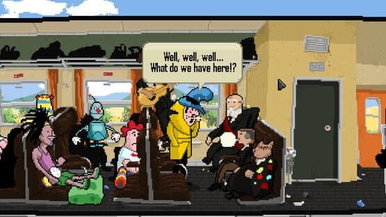 Detective Case and Clown Bot in: The Express Killer — screenshot 4